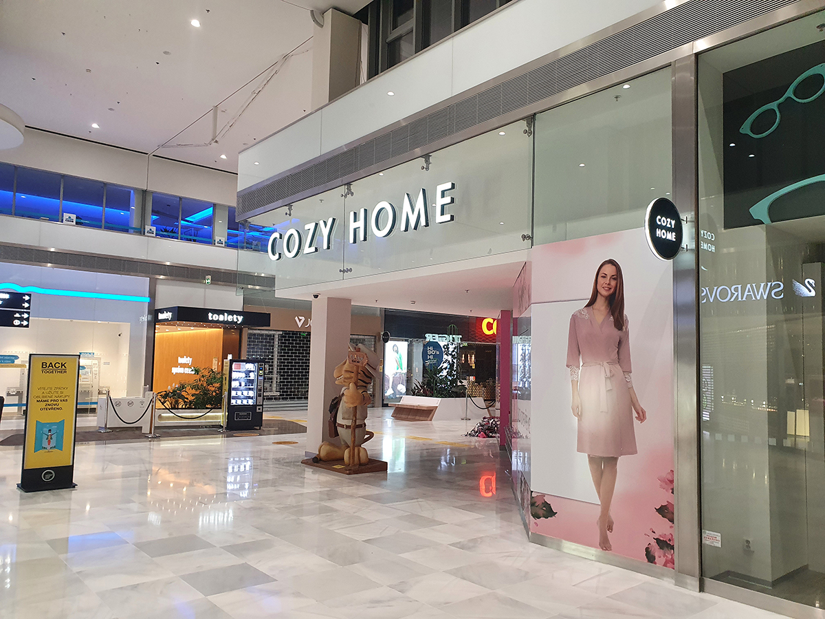 Branding provozoven Cozy Home